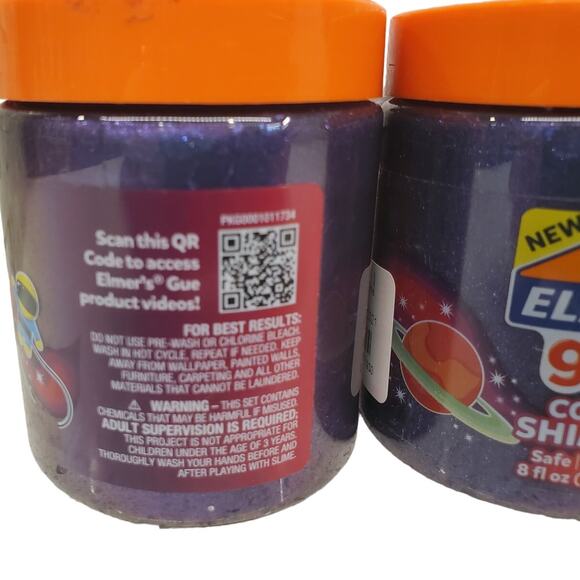 Elmers Gue Cosmic Shimmer Slime Nontoxic Slime Sensory Toys Elmers Glue Purple - Picture 3 of 4